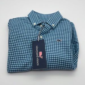 NWT Vineyard Vines Whale Shirt Flannel - kids - size 4T
